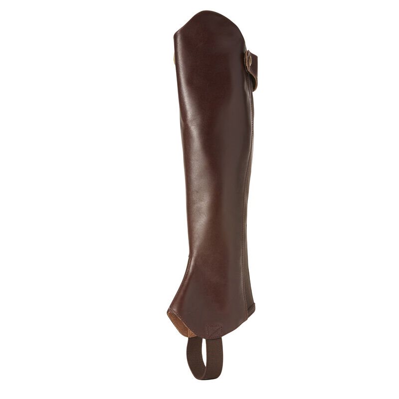 Ariat English: Kendron Chap Half Chaps Hombre - Burdeos (GAJMI1025)